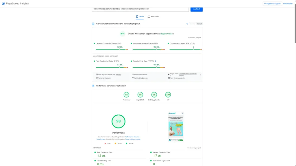 mterapi pagespeed